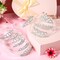 12 Pcs Tiara Crown Princess Crown Headband for Women Queen Crown with Comb Rhinestone Tiara